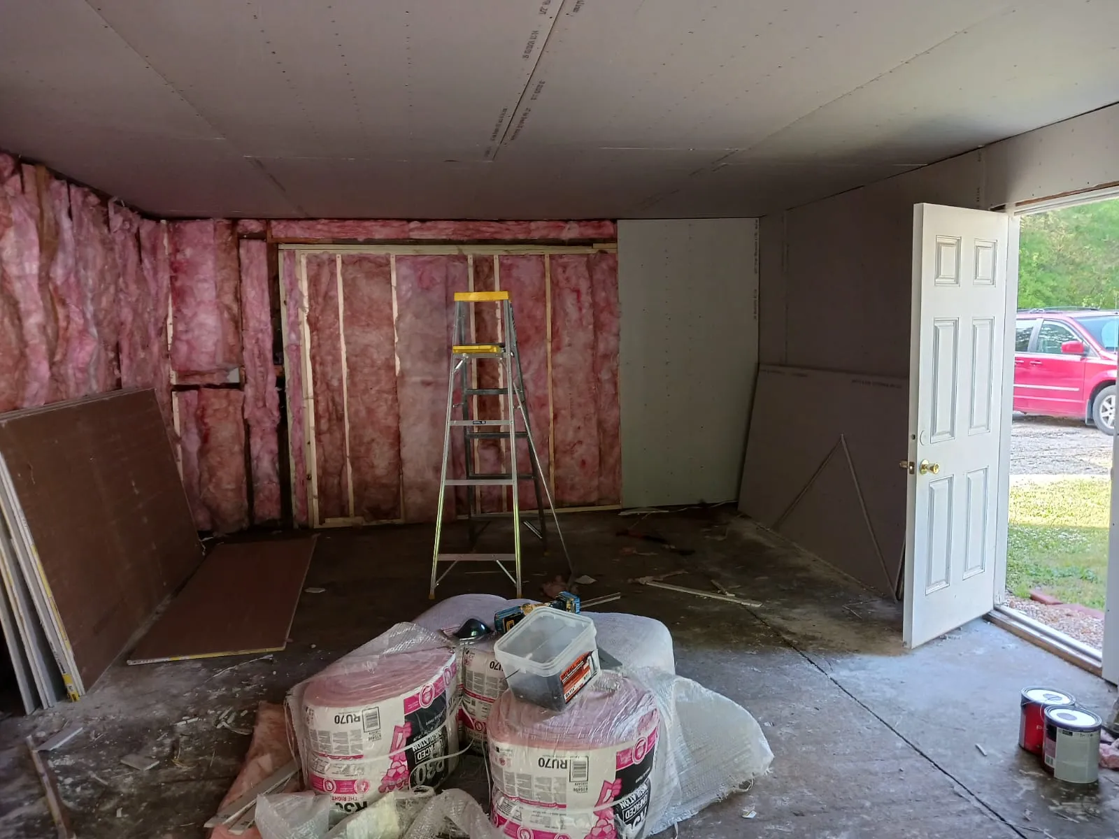 Garage Conversion to Functional Guest Room