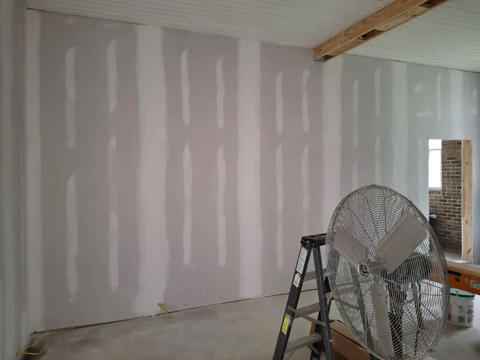 Room Insulation, Sheetrock, and Painting